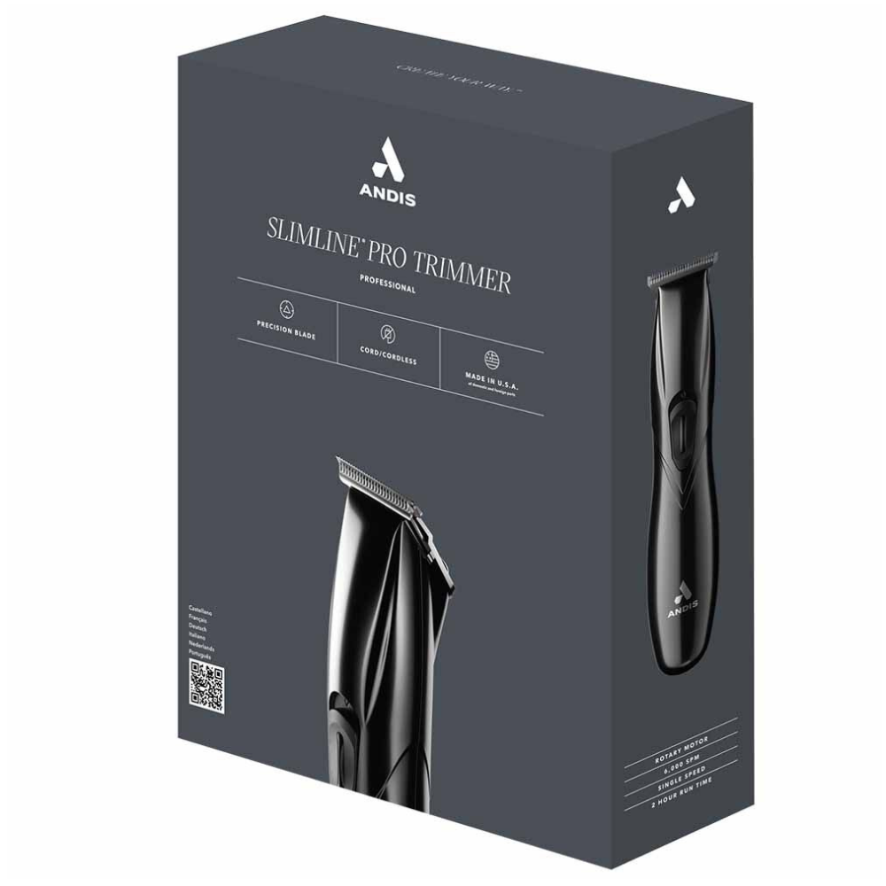 Andis Professional Slimline Pro Li Black Trimmer 5