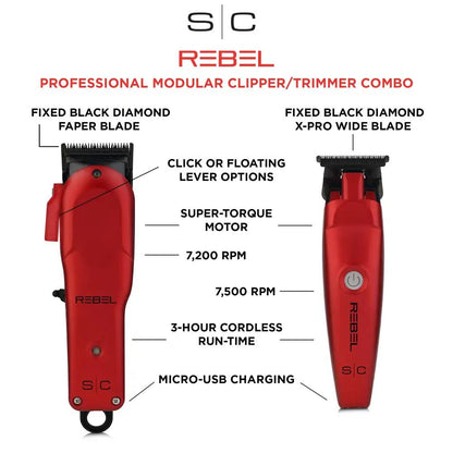 Stylecraft Rebel Pro Cordless Combo Set